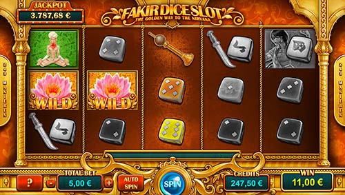 Fakir Dice Slot Screenshot