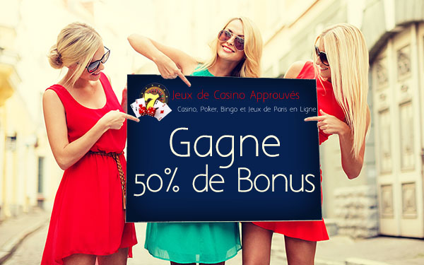 Jeux de Casino Approuvés Bonus de Casino