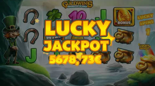 Goldwins pot of gold jackpot