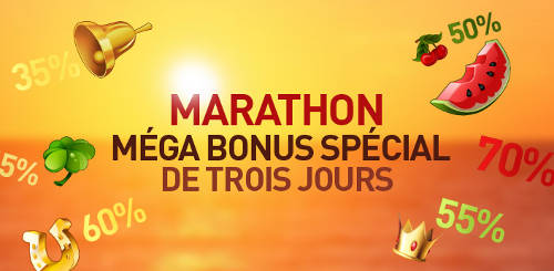 Mega Bonus Marathon Casino777