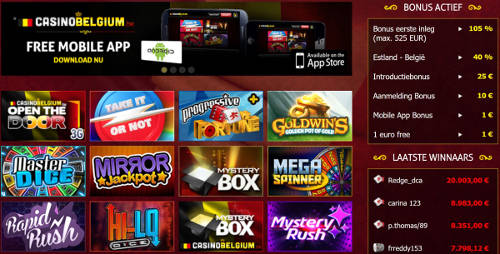 Casino Belgium Screenshot