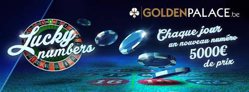 Gagne tous les jours 100 euro Golden Palace