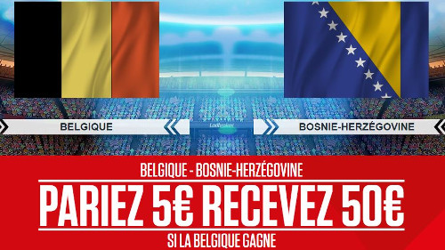Belgique Bosnie-Herzégovine Ladbrokes