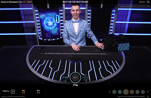 quantum blackjack screenshot 2