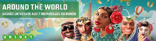 autour du monde chez Unibet