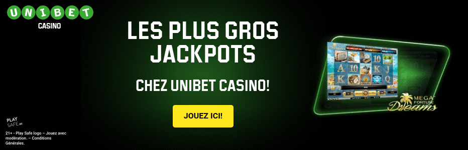 Unibet casino jackpots