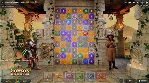Gonzos Treasure Hunt Live Screenschot